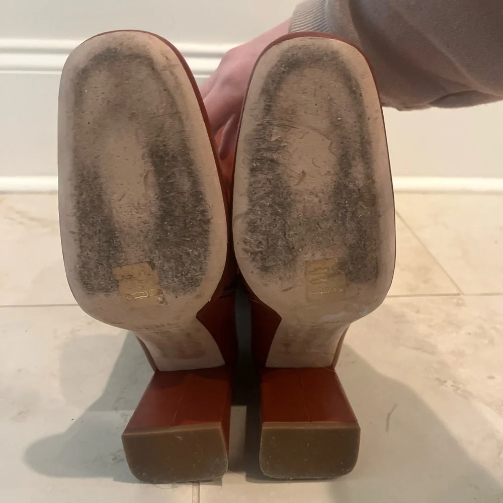 STAUD Brown Leather Boots
With dust bag - Picture 5 of 8